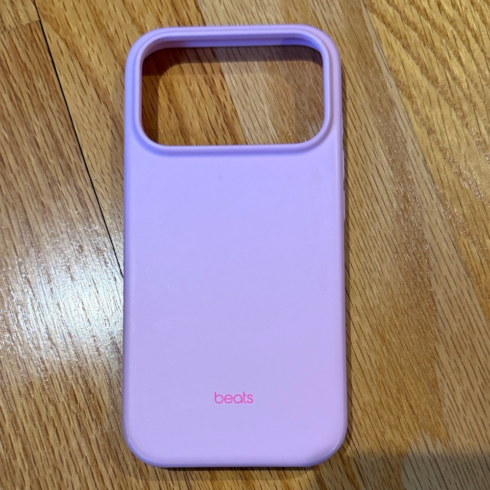 Baby Pink Beats IPhone 17 Pro Case